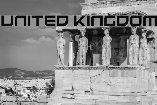United Kingdom Font examples
