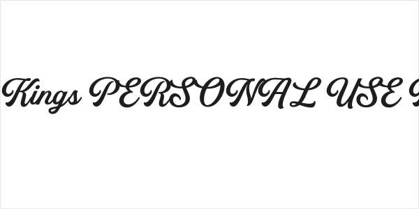 United Kings PERSONAL USE Regular Logo