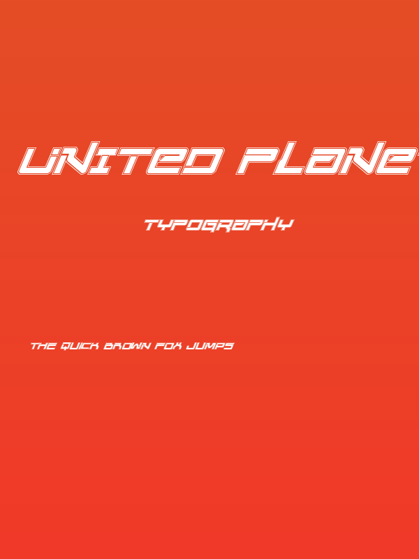 United Planets Academy Italic Poster