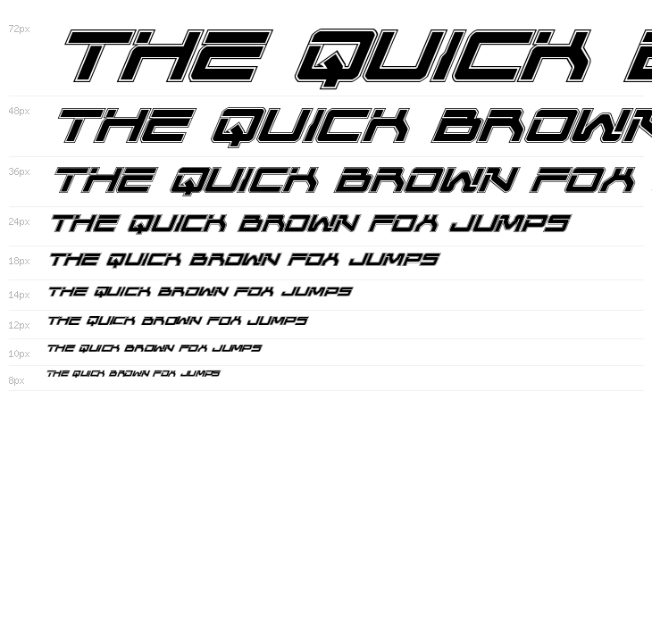 United Planets Academy Italic Waterfall