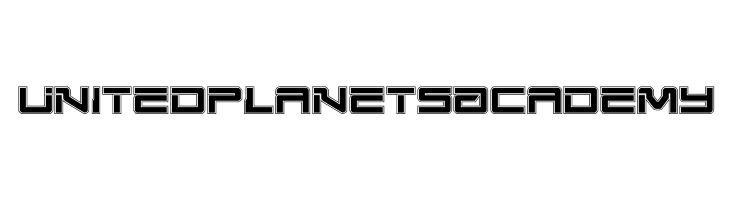 United Planets Academy  Free Fonts Download