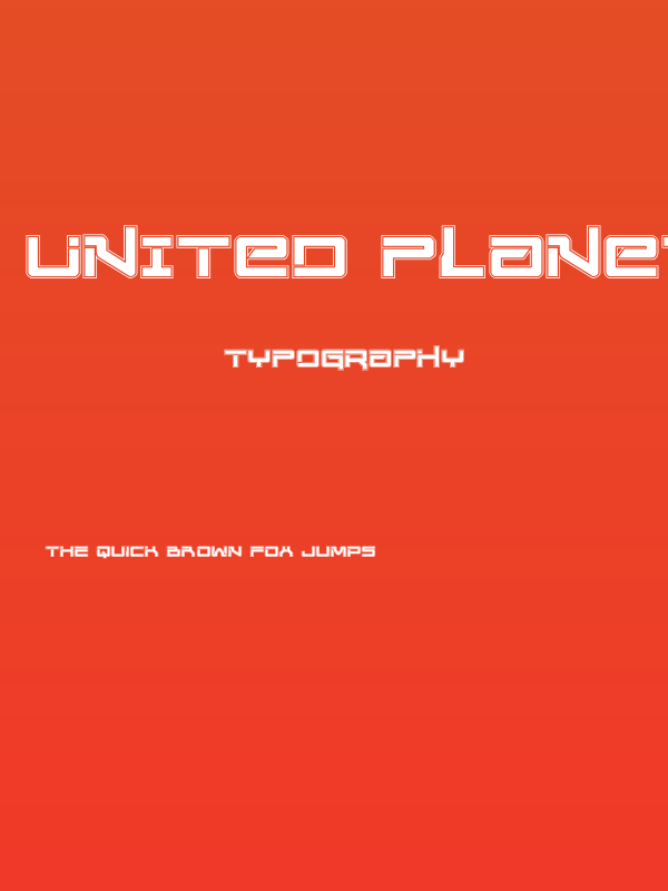 United Planets Academy Poster