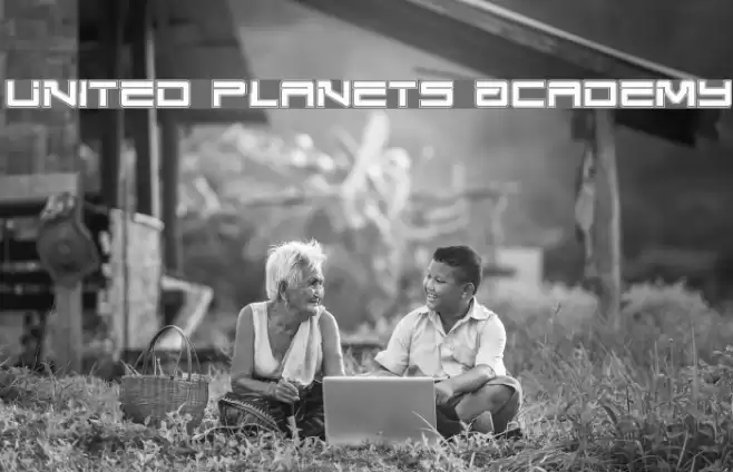 United Planets Academy Font examples