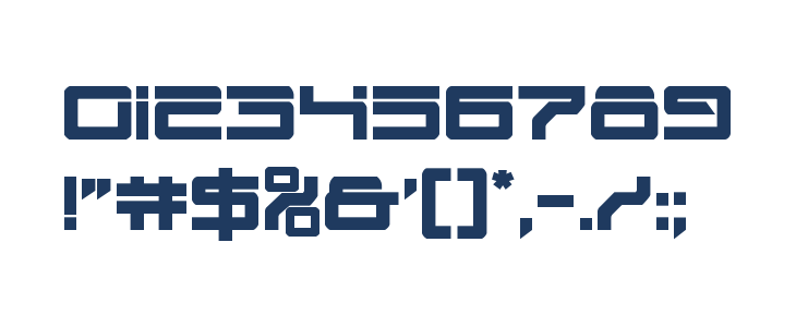 United Planets Bold Other Characters