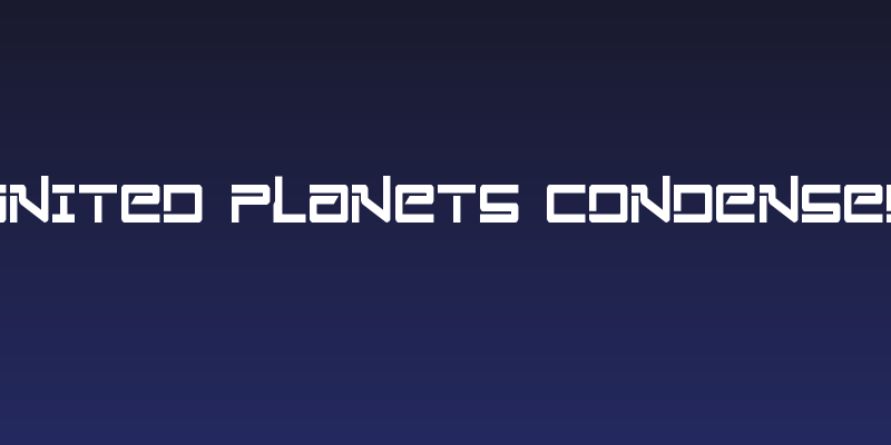 United Planets Condensed Social Header