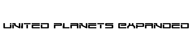 United Planets Expanded  免费字体下载