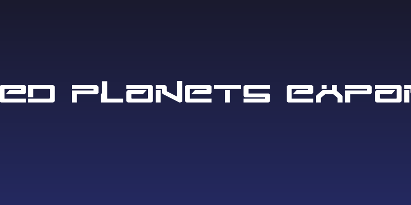 United Planets Expanded Social Header