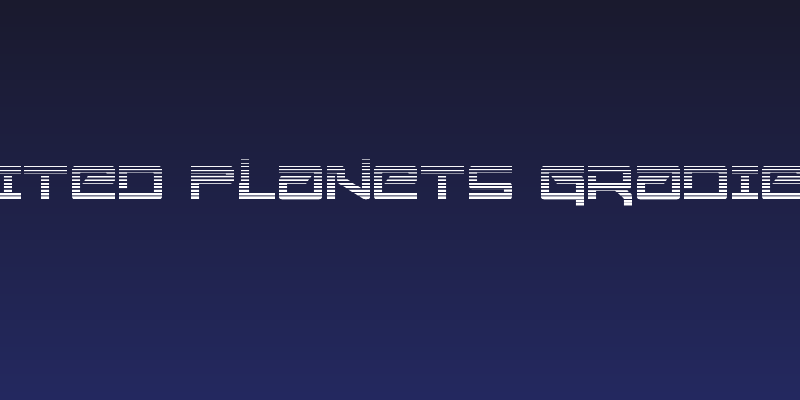 United Planets Gradient Social Header
