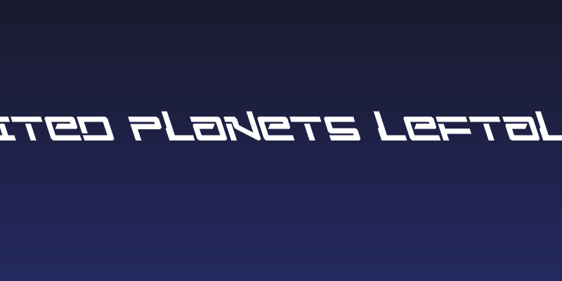 United Planets Leftalic Social Header