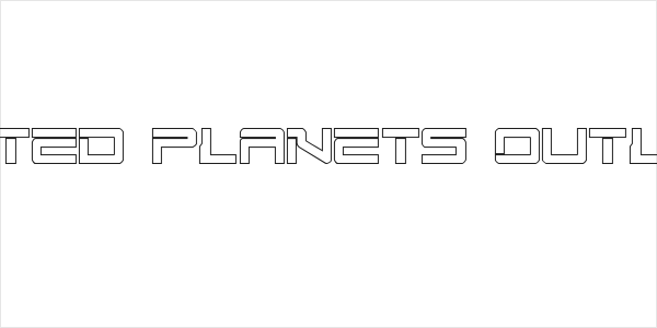 United Planets Outline Logo