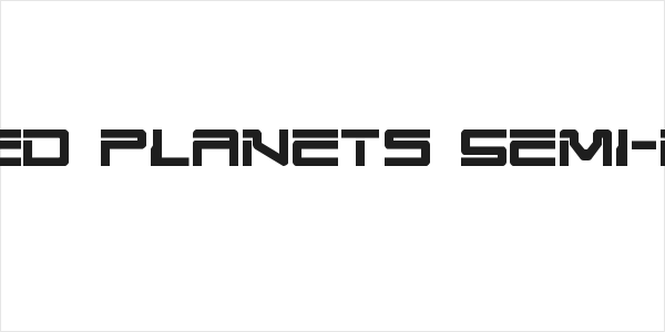 United Planets Semi-Bold Logo