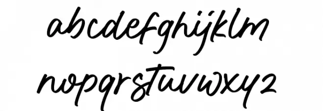 United White Caratteri MINUSCOLO