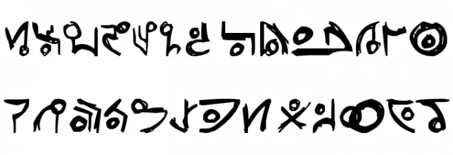 Unitology [Dead Space] Font LOWERCASE