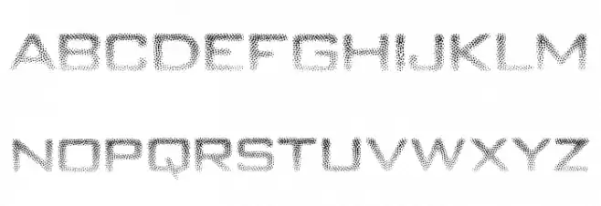 Unity Dances Schriftart Groß