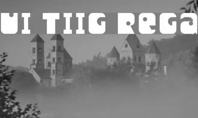 Unity Titling Regular フォント examples