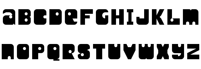 Unity Titling Regular フォント 小文字