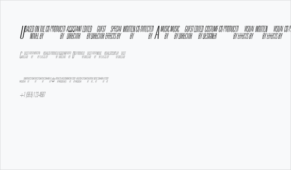 Universal Accreditation Italic Business Card