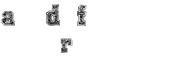 Universal College draft_DEMO Font LOWERCASE