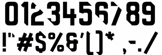 Universal Ignorance Font OTHER CHARS