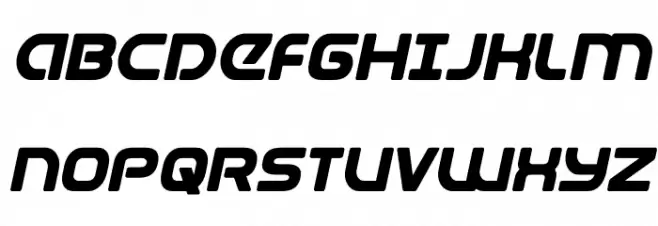 Universal Jack Bold Italic Шрифта ВЕРХНИЙ