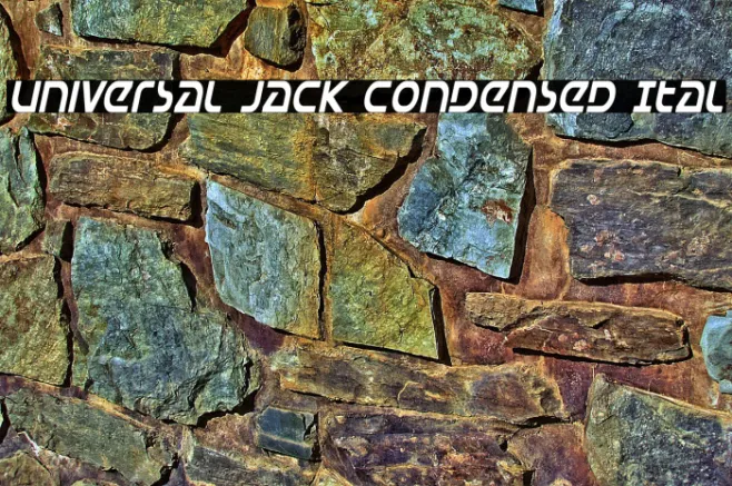 Universal Jack Condensed Ital Example 2