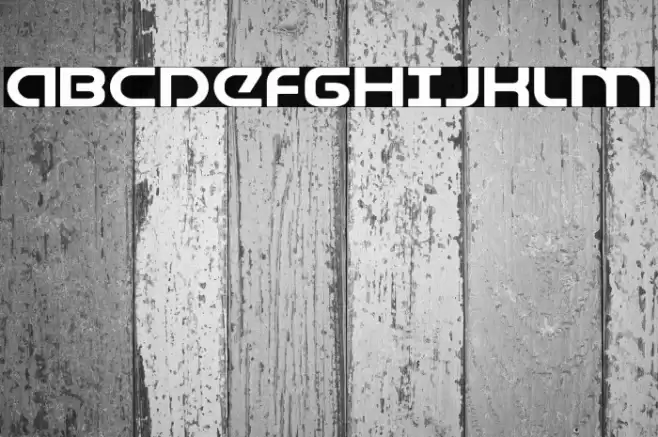 Universal Jack Expanded Font examples