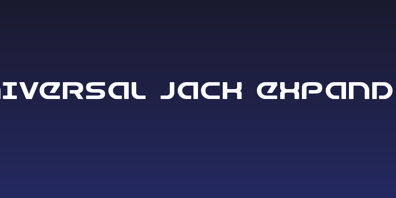 Universal Jack Expanded Social Header