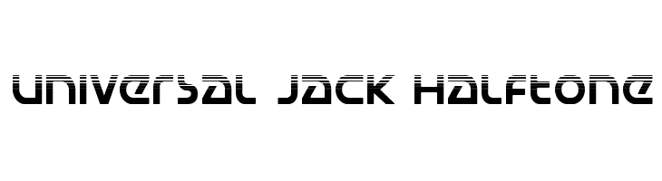 Universal Jack Halftone  नि: शुल्क फ़ॉन्ट्स डाउनलोड