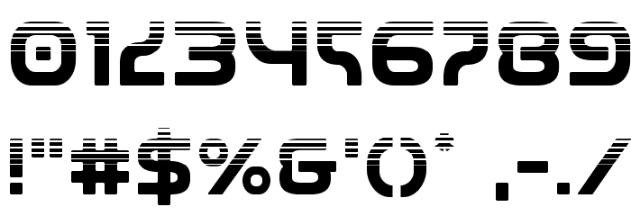 Universal Jack Halftone Font OTHER CHARS