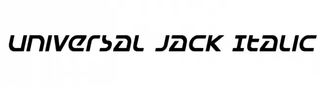 Universal Jack Italic 