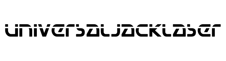 Universal Jack Laser  免费字体下载