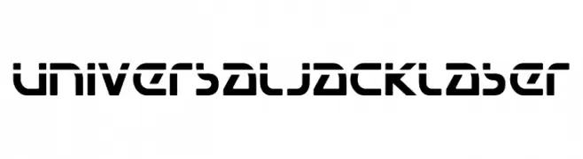 Universal Jack Laser  Скачать бесплатные шрифты
