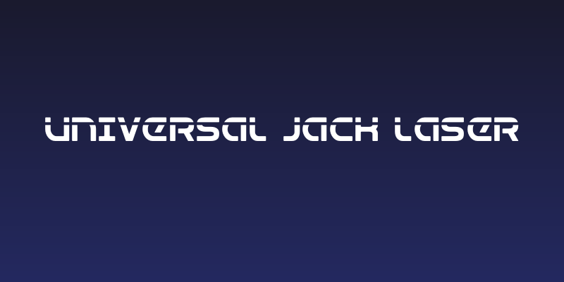 Universal Jack Laser Social Header