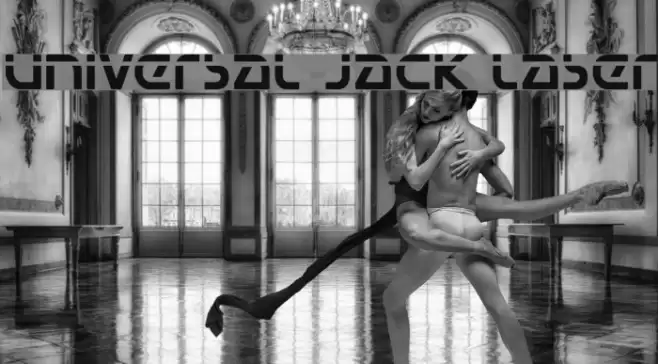 Universal Jack Laser Font examples