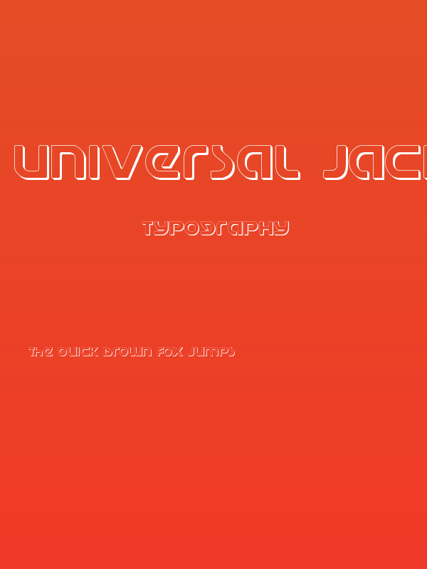Universal Jack Shadow Poster