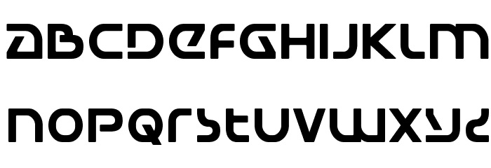 Universal Jack Font LOWERCASE