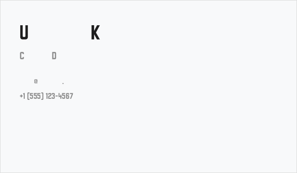 Universal Knowledge Business Card