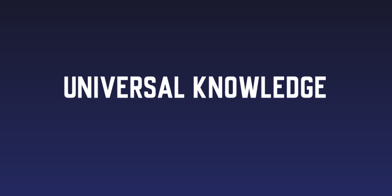 Universal Knowledge Social Header