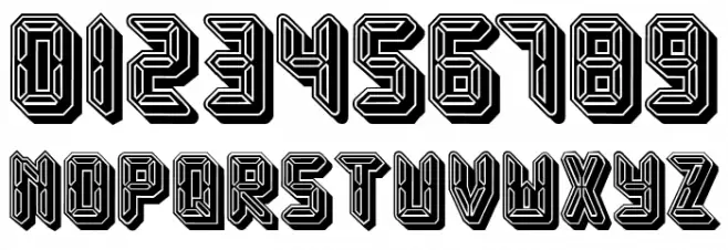 Universal Serial Bus Regular Font OTHER CHARS