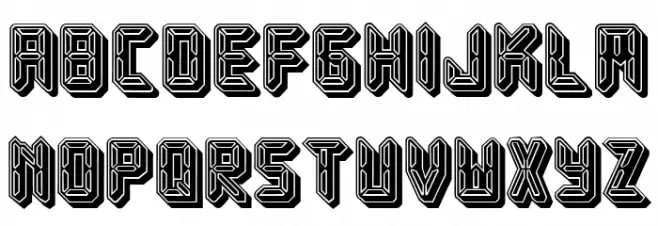 Universal Serial Bus Regular Шрифта ВЕРХНИЙ