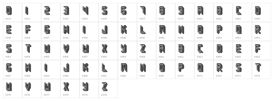 Universal Serial Bus Regular Character Map