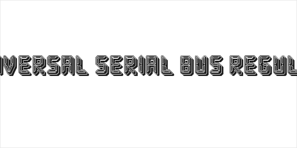 Universal Serial Bus Regular Logo