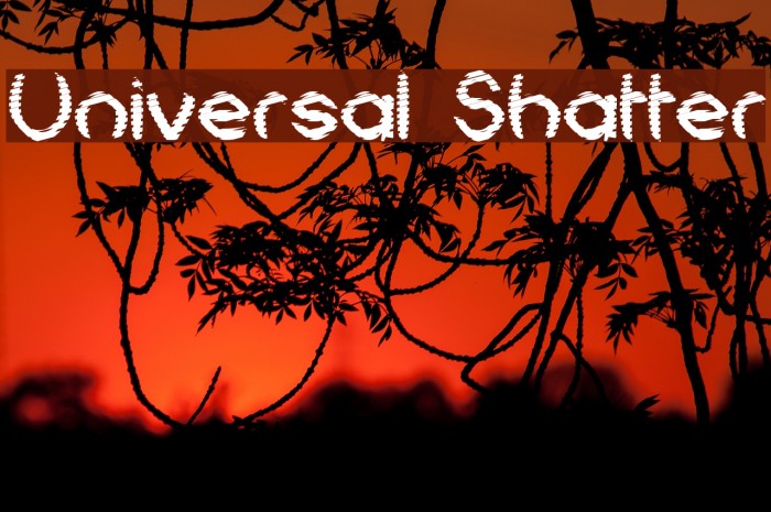 Universal Shatter Fuentes examples