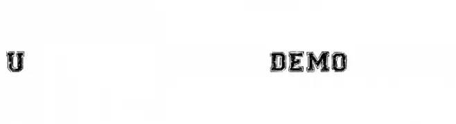 Universal-college_DEMO-version  font caratteri gratis