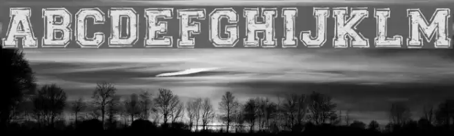 Universal-college_DEMO-version Font examples