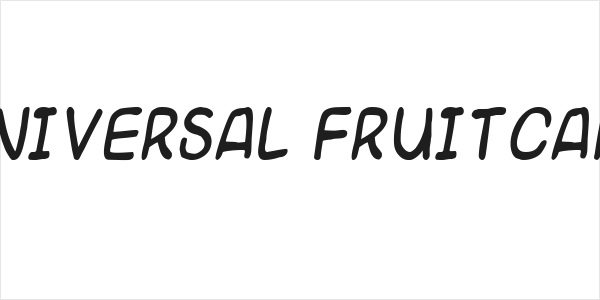 Universal fruitcake Logo