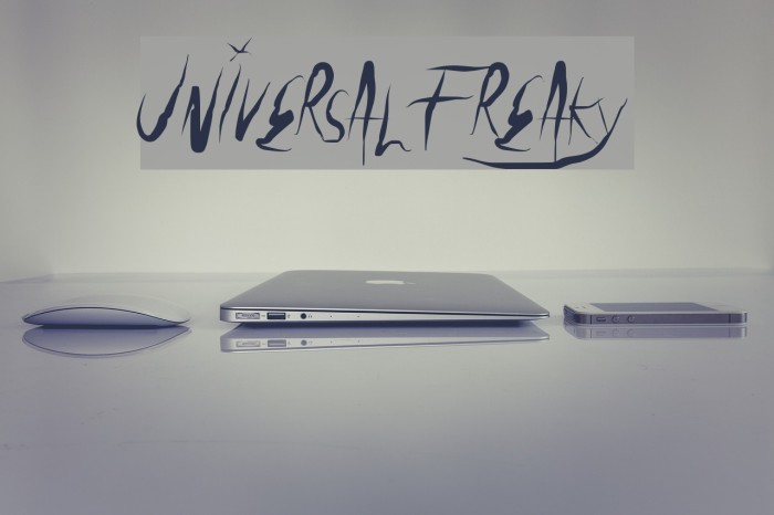UniversalFreaky Font examples