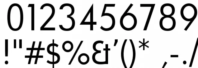 UniversalisADFPro-Regular Font OTHER CHARS