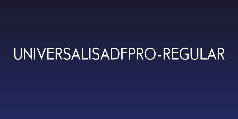 UniversalisADFPro-Regular Social Header