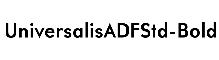 UniversalisADFStd-Bold  baixar fontes gratis